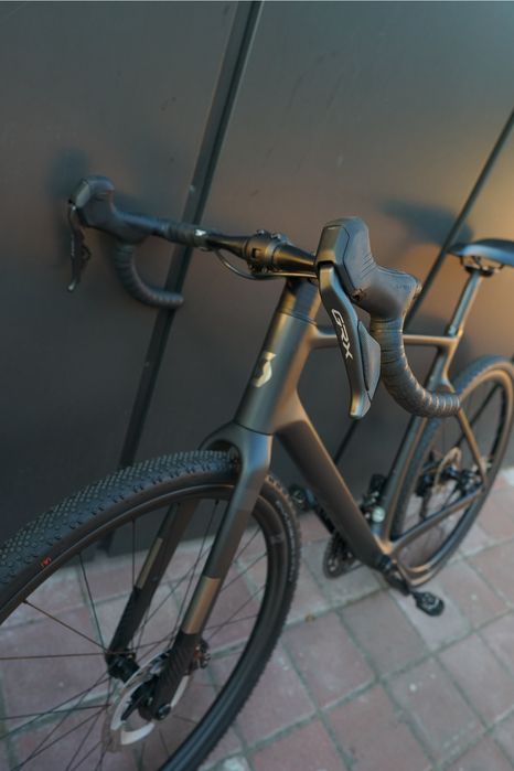 8.6кг! Di2 GRX825 | Scott ADDICT Gravel 10 (M) карбон вілсет Fulcrum Rapid RED