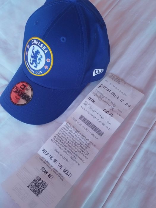 Boné Chelsea FC Cor azul Novo