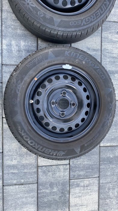 Koła felgi stalowe Kia Picanto 4x100 13 cali opony letnie czujniki