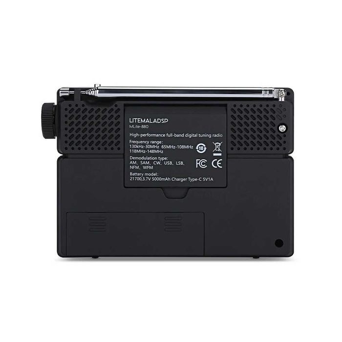 LiteMalaDSP MLite-880 Malahiteam SDR радіоприймач SSB LW MW SW FM AVIA