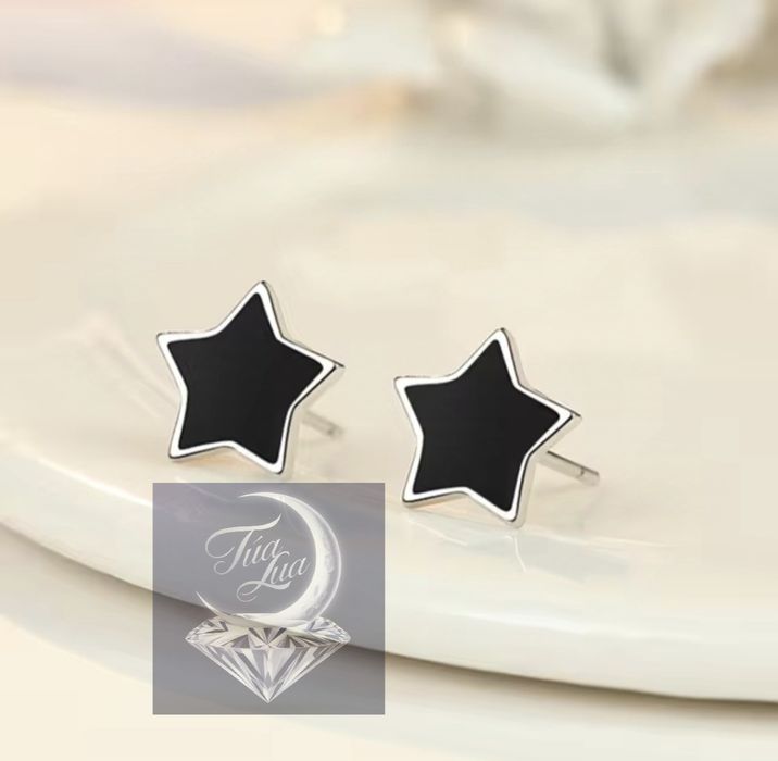 Brincos Tua Lua em prata