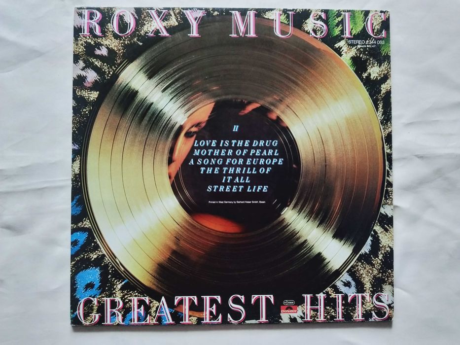 Roxy Music - Greatest Hits - LP 1977 r. Polydor Records Ger EX