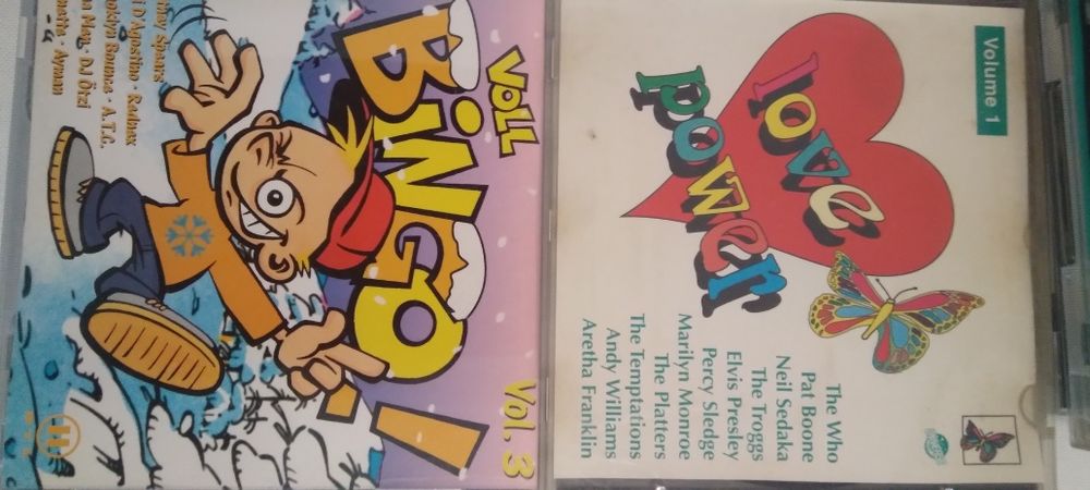 Niemieckie nagrania CD.