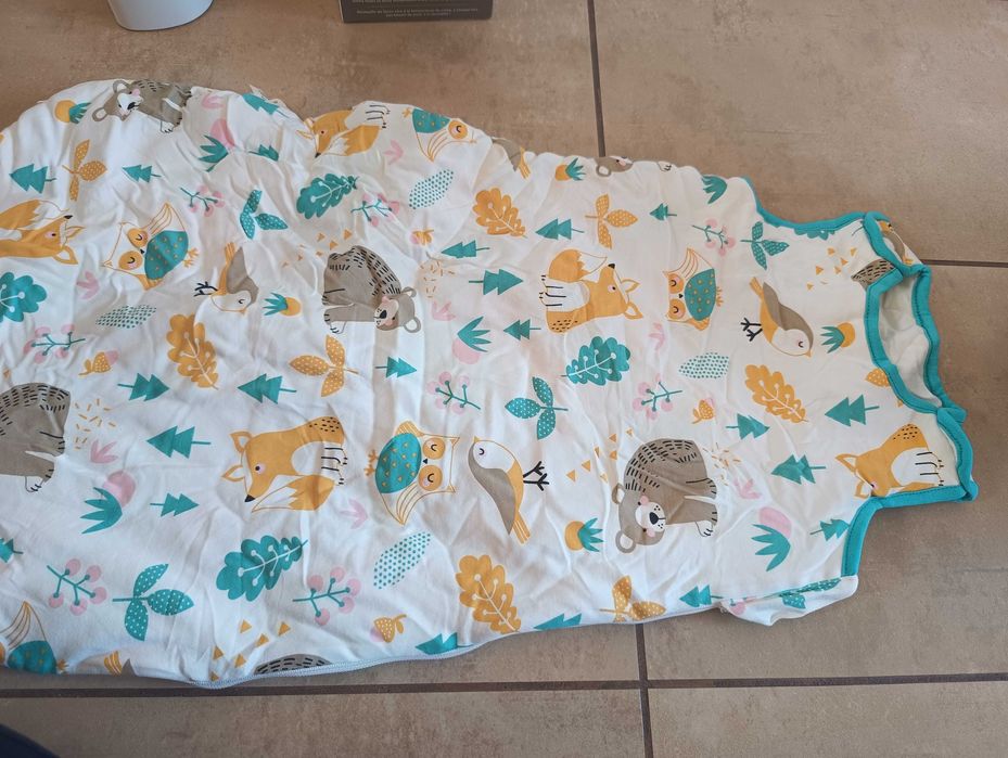 Mosebears Śpiworek dla niemowląt śpiworek 2,5 Tog 100% bawełny 6-12msc