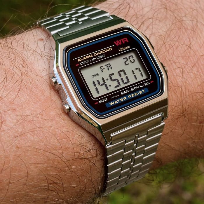 Zegarek Retro Cyfrowy jak z PRL typu Casio Montana