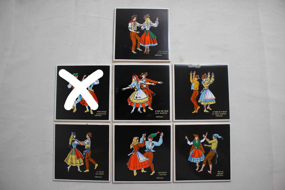 Azulejos - Aleluia Aveiro - Danças tipicas de Portugal - Trajes