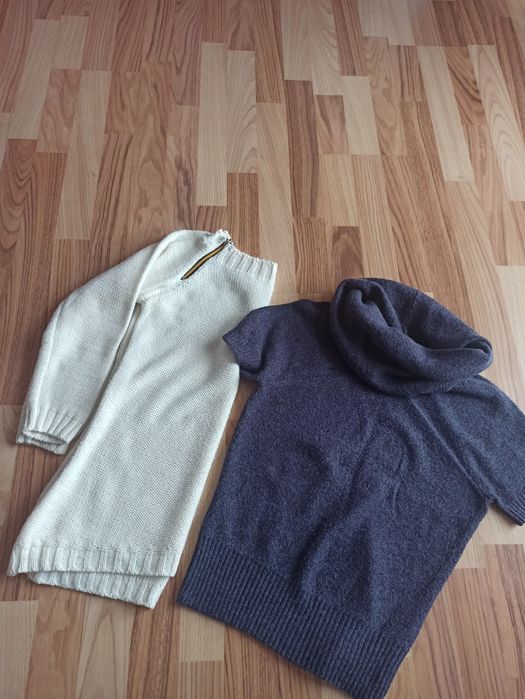 Sweterek+ golf z krótkim rekawem