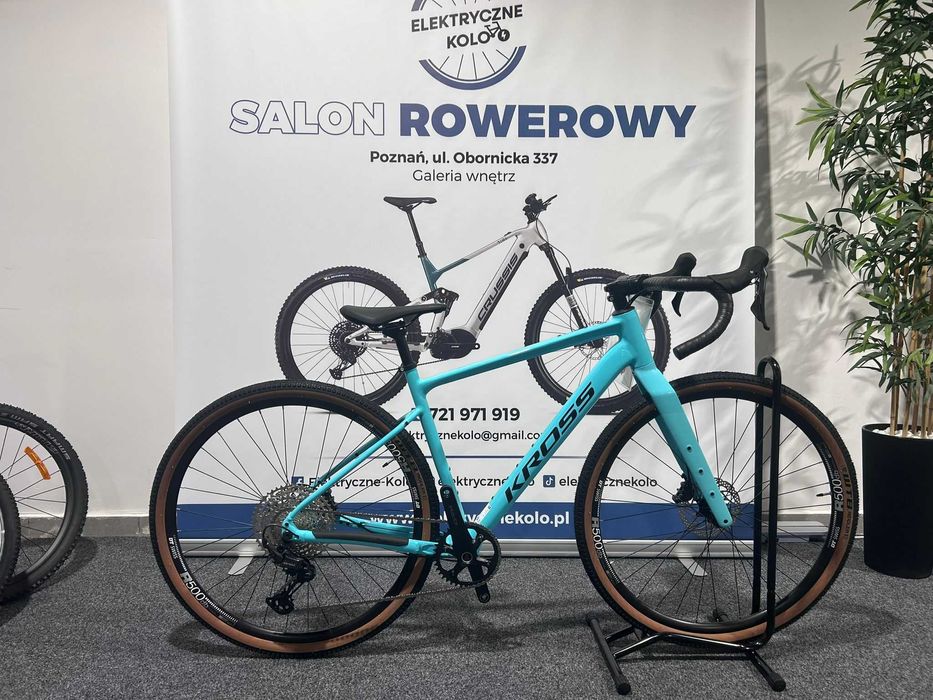 Rower Gravel Kross Esker 5.0 Morski Rama M,L oraz XL Raty 0%
