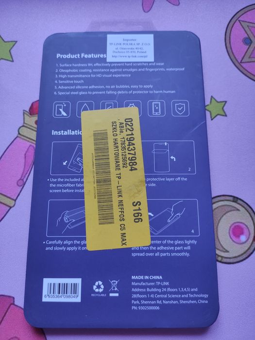 Szkło hartowane TP LINK Neffos C5 max
