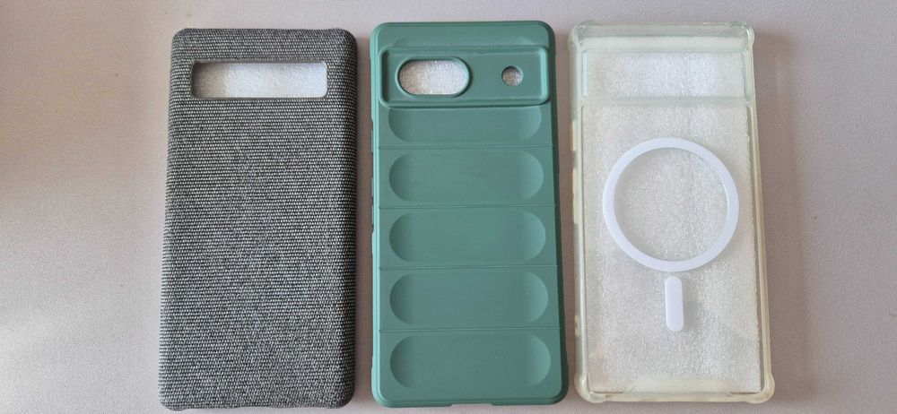 Google Pixel 7A Preto – Excelente Estado + 4 Capas Incluídas