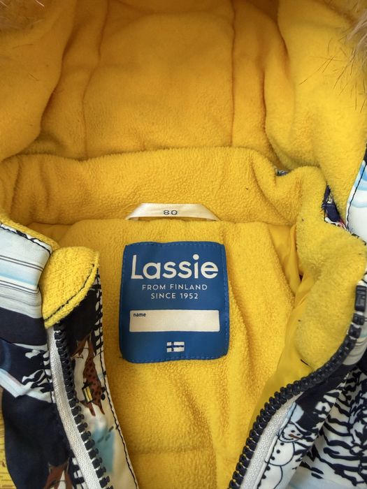 Детский зимний комбинезон Lassie, тёплый, на мальчика