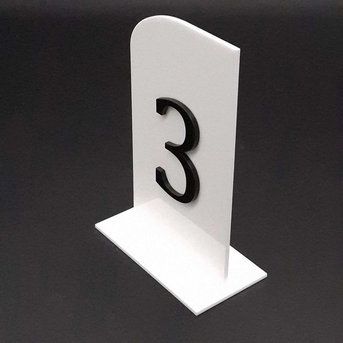 Numery na stoły Numerki Stolików Na Wesele Ślub Chrzest