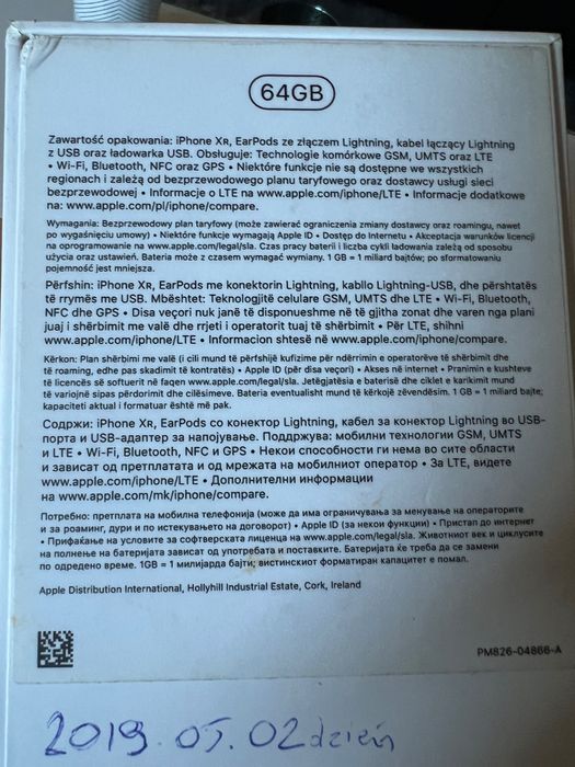 Iphone xr64gb 87% kondycja bateri