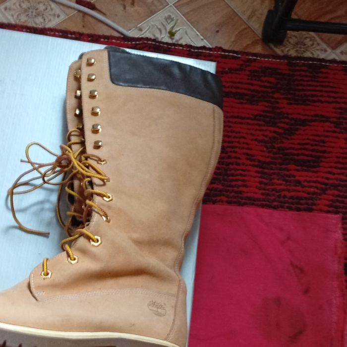 Продам сапоги кож.