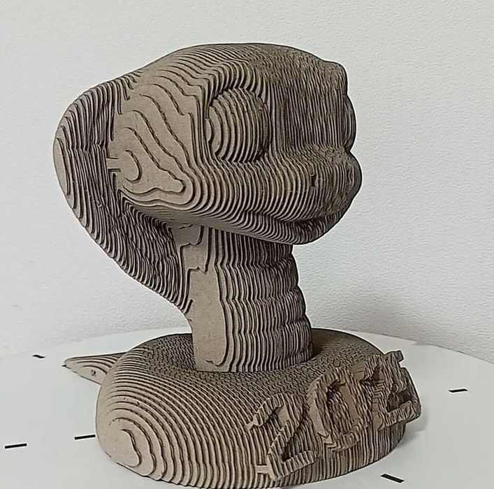 3D-пазл, Змія, символ 2025 року