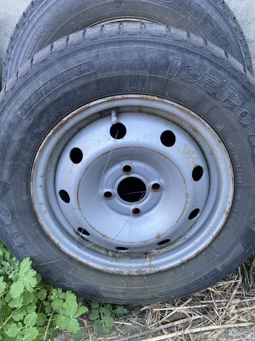 Продам диски та диски із зимовими шинами