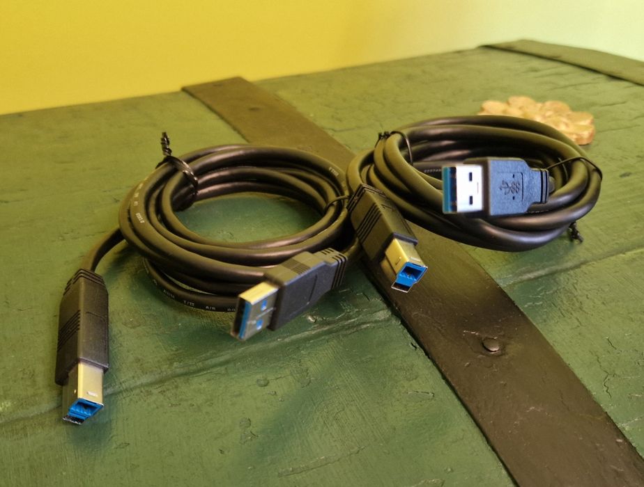 Kable zestaw USB C HDMI Display Port Drukarka USB 3.0