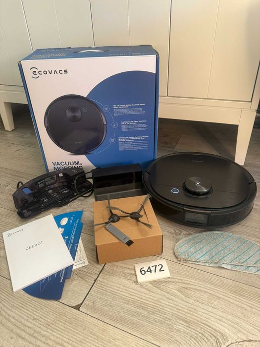 Robot sprzątający ECOVACS DEEBOT T9 AIVI 2.0 + mopowanie (6472-s)