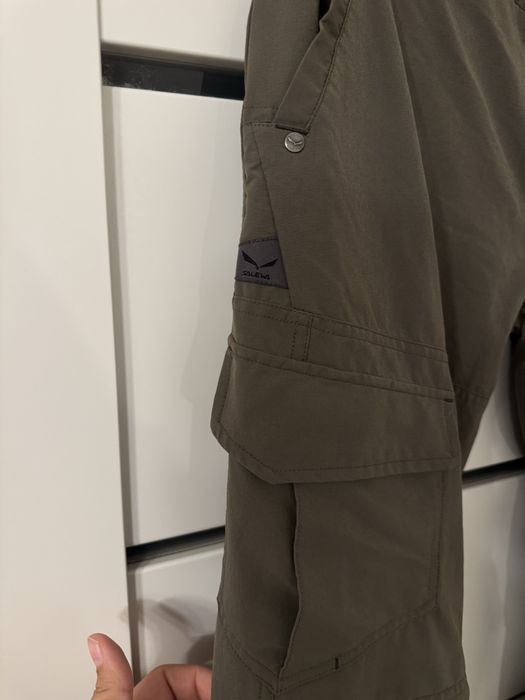 Spodnie trekking outdoor Salewa Polygiene 46EU XS rozpinane