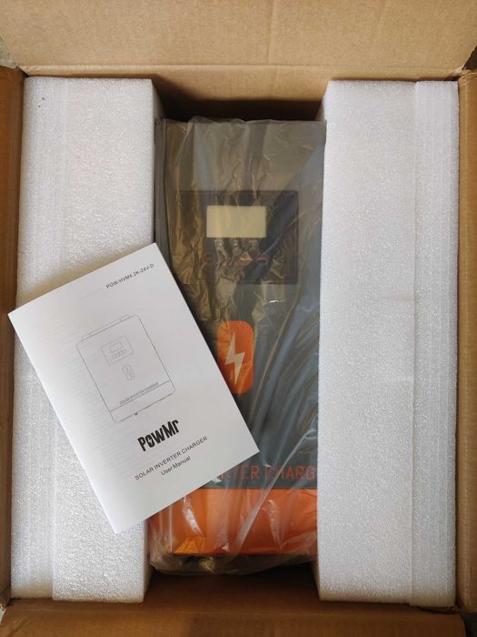 Інвертор Зарядна станція Powmr 4.2кВт 12V/24V 4200W
