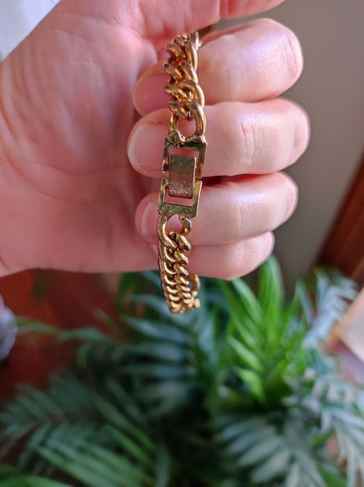 Pulseira vintage leopardos
