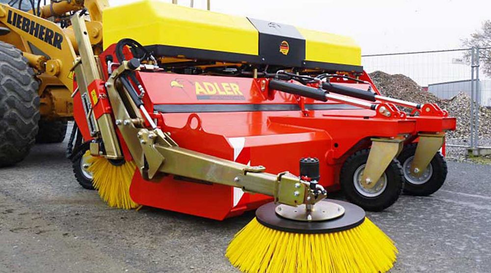 Zamiatarka ADLER K950 - niemiecka zamiatarka ze szczotką 950 mm!