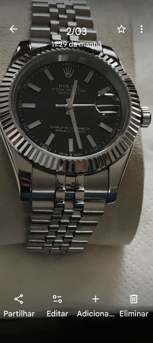 relógio Rolex novo