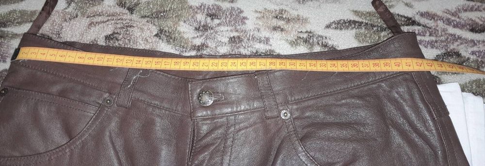 Шкіряні чоловічі штани