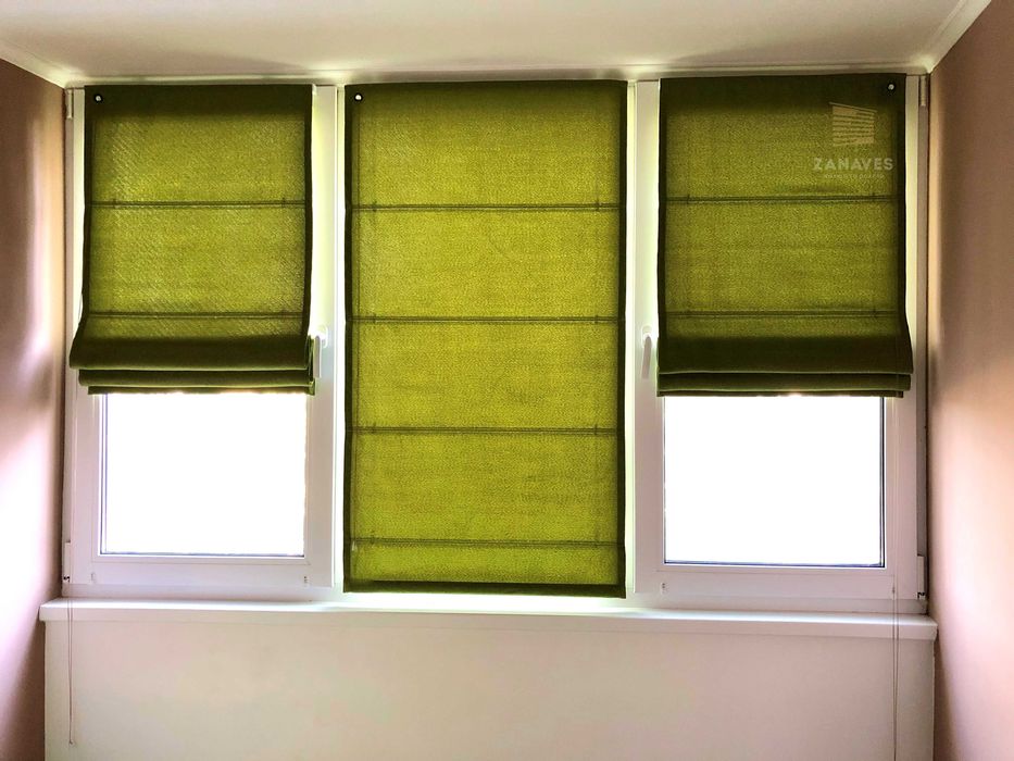 Рулонные шторы, тканевые ролеты, блекаут, жалюзи день ночь, римские