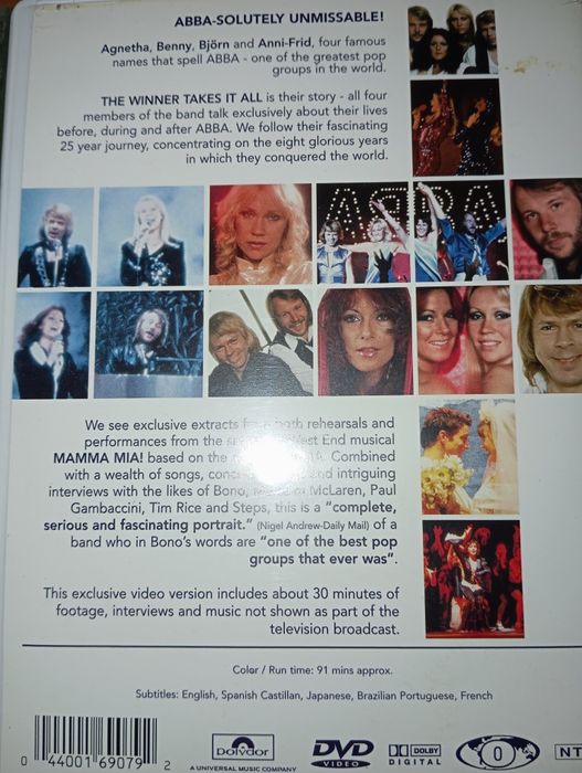 Płyta DVD ABBA oryginał