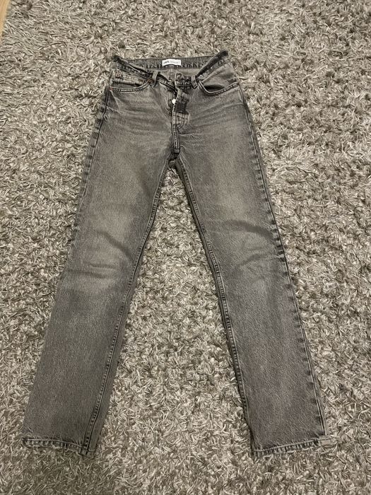 сірі джинси zara