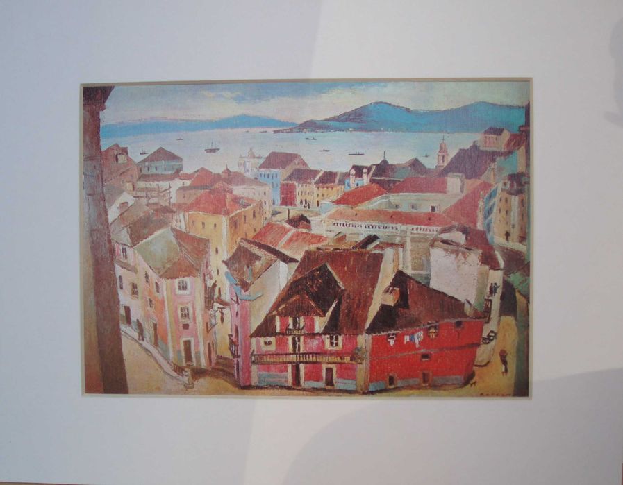 Par de litografias de Carlos Botelho & Abel  Manta