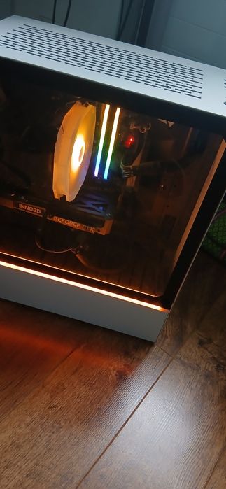 Gamingowy PC White RGB | RTX 3060  12 GB | Ryzen 5 3600 |  Zasilacz 850W Gold | Win 10 Pro