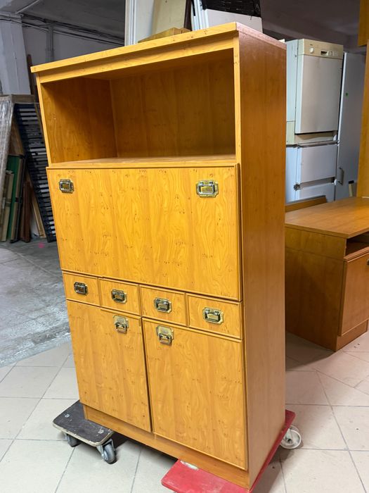 Solidny zestaw biurowy lub pokojowy | Fornir drewniany mocny DOWÓZ