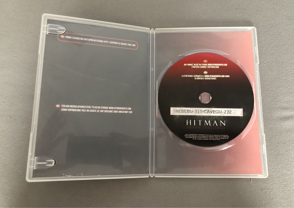 Hitman Sniper Challenge - Pre-order Hitman Rozgrzeszenie - PS3 - pudełko kolekcjonerskie