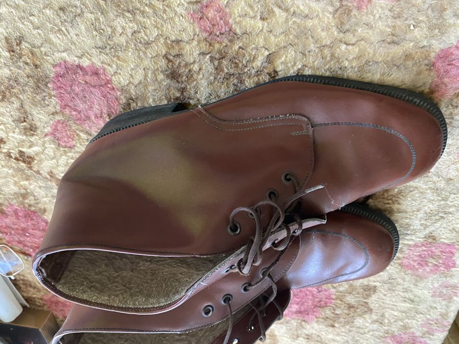 Ботинки мужские коричневые