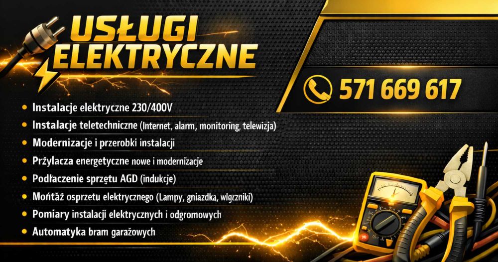Elektryk instalacje elektryczne