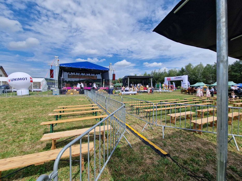 Barierki koncertowe WYNAJEM