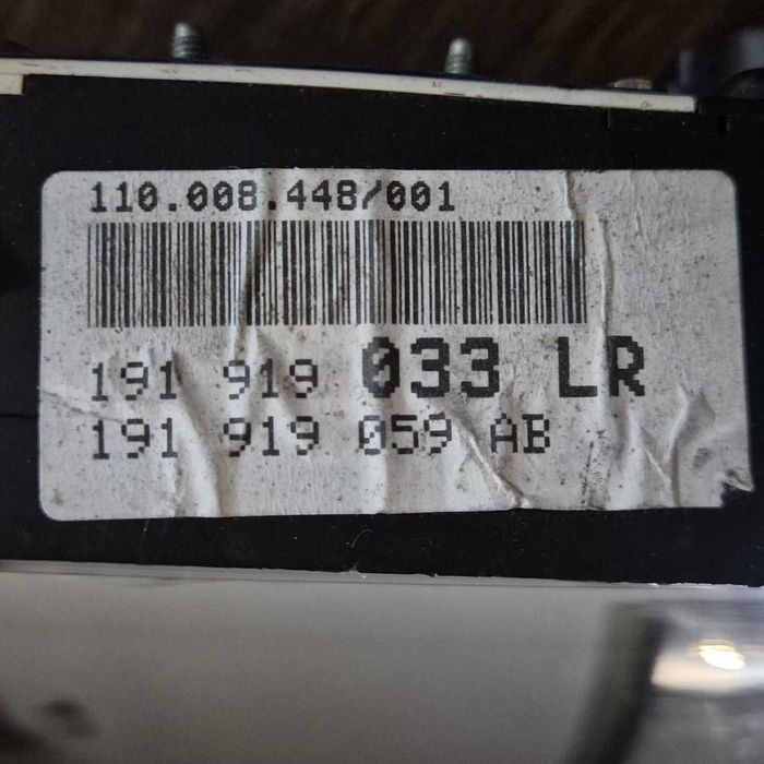 Licznik Zegary VW GOLF MK2 (83-92r.) 1,3 Benzyna Oryginalny VDO