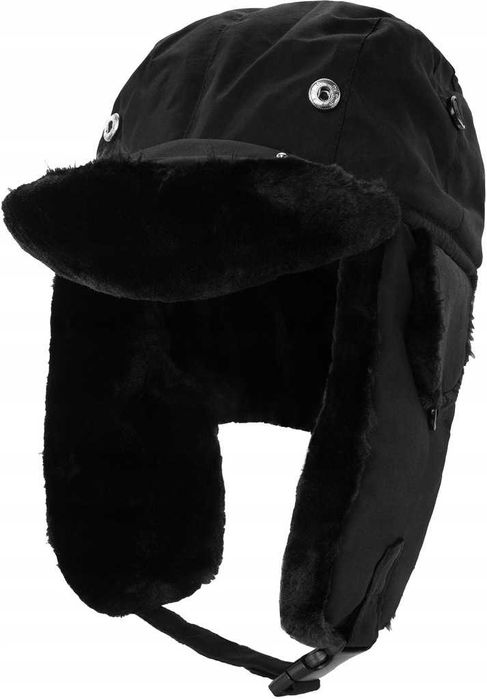 Czapka zimowa pilotka wodoodporna uszaka MA1 r.XL