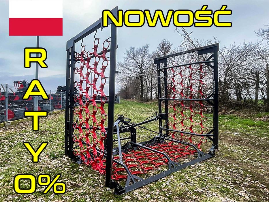 TANIEJ NIE MA! Włóka łąkowa 4–6 m – gwarancja jakości na pole HIT