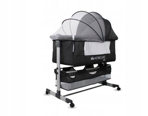 łóżeczko dziecięce mobiclinic night 3 w 1 dostawne,moskitierą