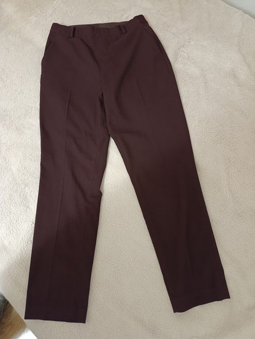 Eleganckie spodnie na gumce Uniqlo XS S