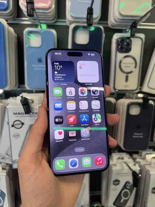 iPhone 15 Pro Max 256Gb Black Titanium Unlock Гарантія Від Магазину