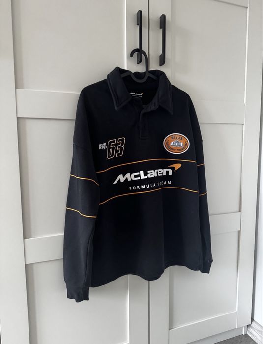 Bluza McLaren F1 czarna 164 XS motorsport streetwear