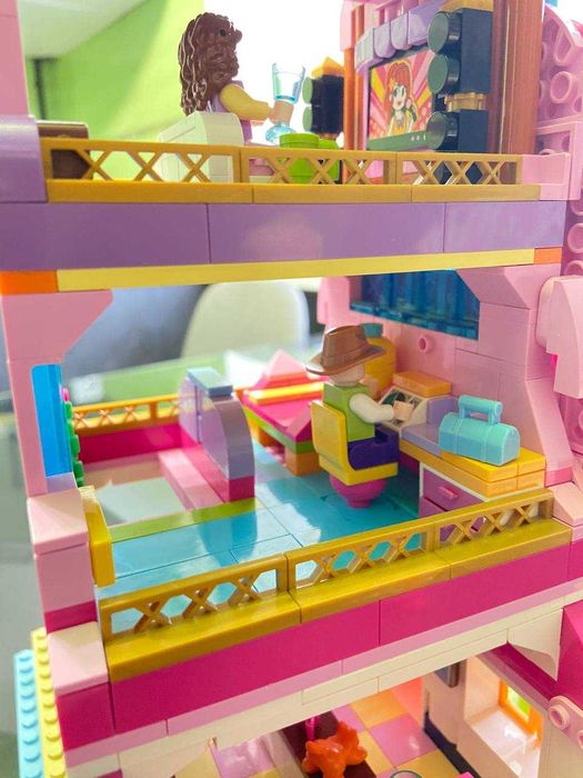 "Ручная работа" Детский домик из конструктора lego, Qman. v1