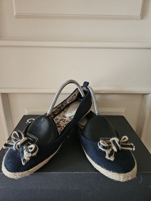 Nova stylowe, nowe espadryle granat r 38