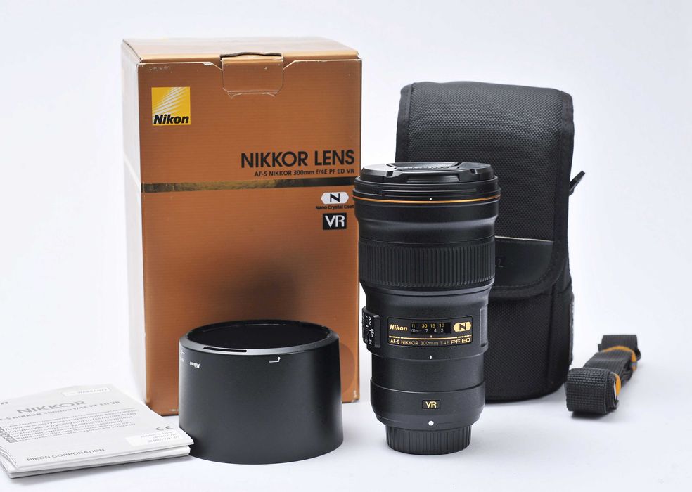 Nikon AFS 300mm f4 PF ED (seminova)