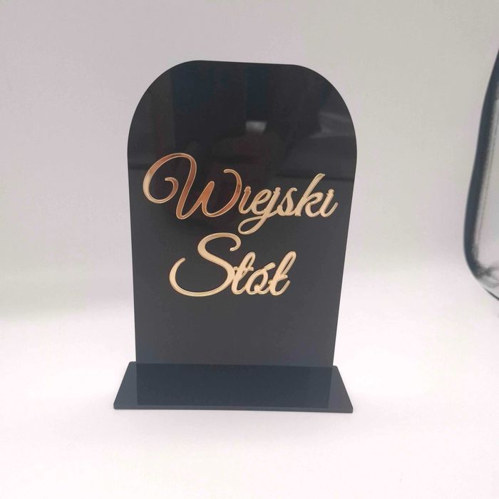 Tabliczka Na Stół Wiejski Stół Na Ślub Wesele Dekoracje Sali