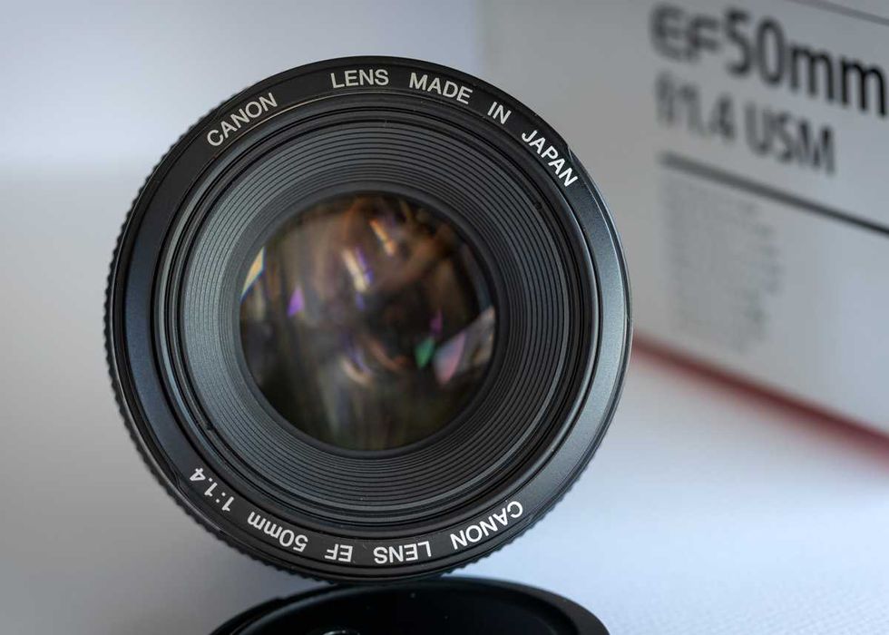 Obiektyw Canon Ultrasonic EF 50 mm 1.4 USM